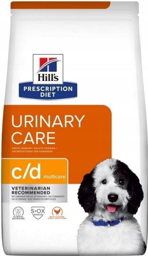 Hill's PD Canine C/D Trockenfutter für Hunde 4 kg
