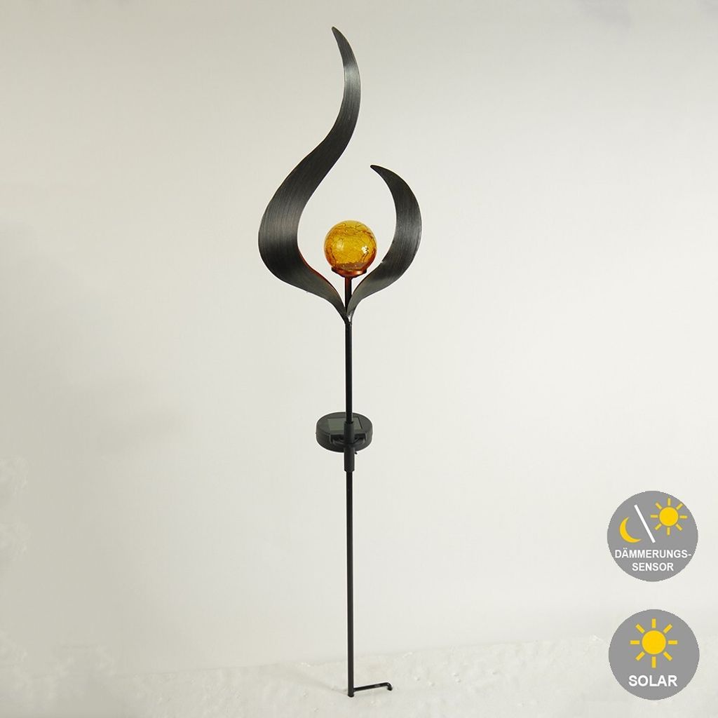 LED Solar Gartenstecker VOILE : Modell 2