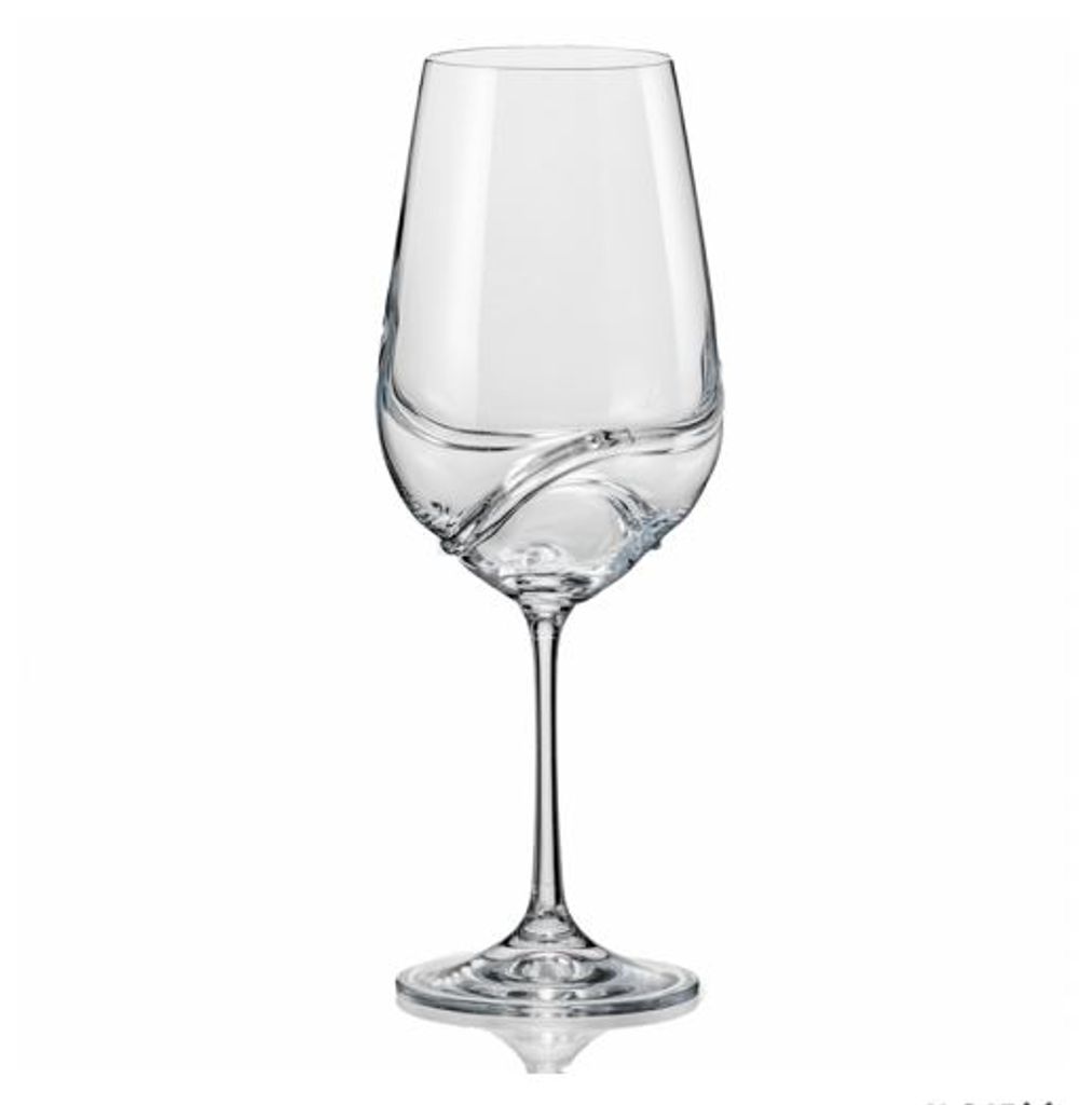 Sklenice na červené víno Crystalex Turbulence 550 ml, 2 ks Obrázek produktu 