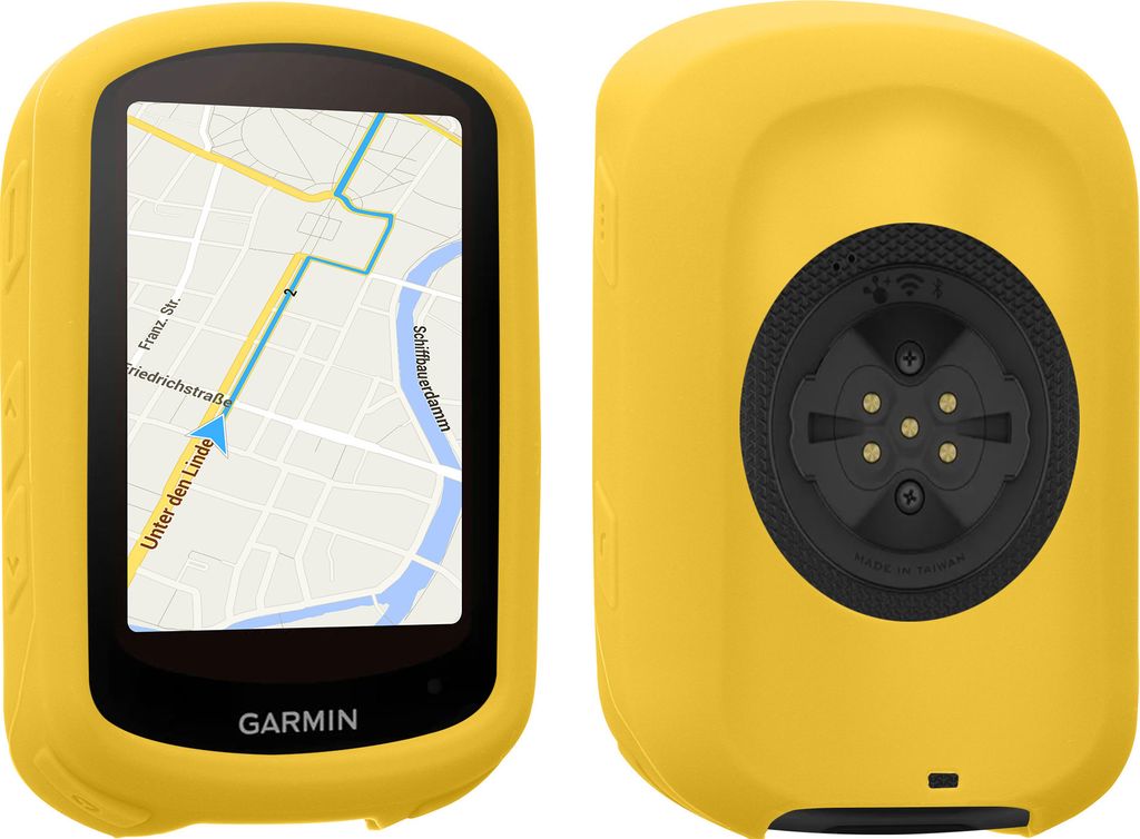 kwmobile Hülle kompatibel mit Garmin Edge 840 / Edge 540 - Silikon GPS Fahrrad Case Schutzhülle