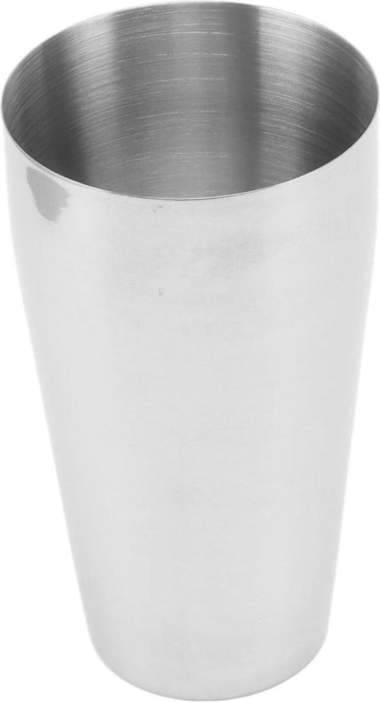 Edelstahlbecher Eiscreme Milchshake Mixen Langlebiger Becher Verdickung Metall Trinkgläser für Bar