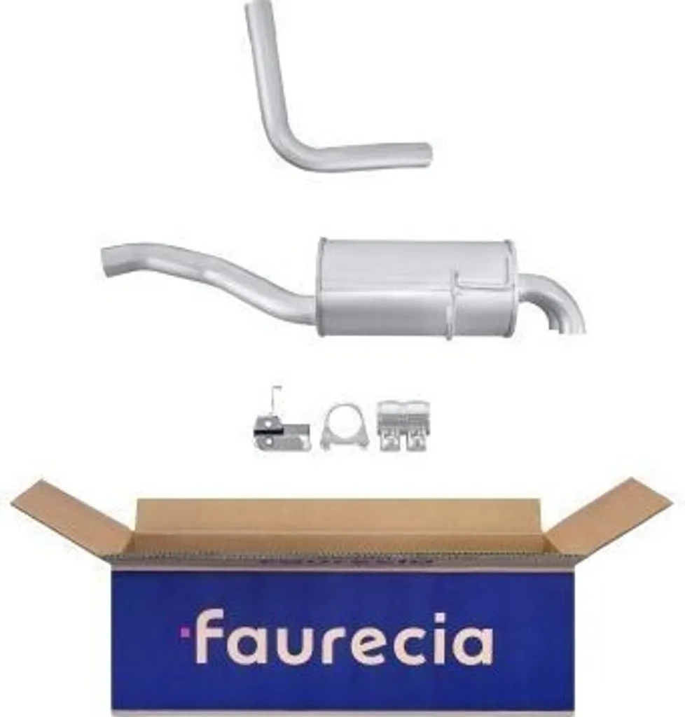 Silencieux HELLA OE 200106168R robuste pour Scenic III et Megane III