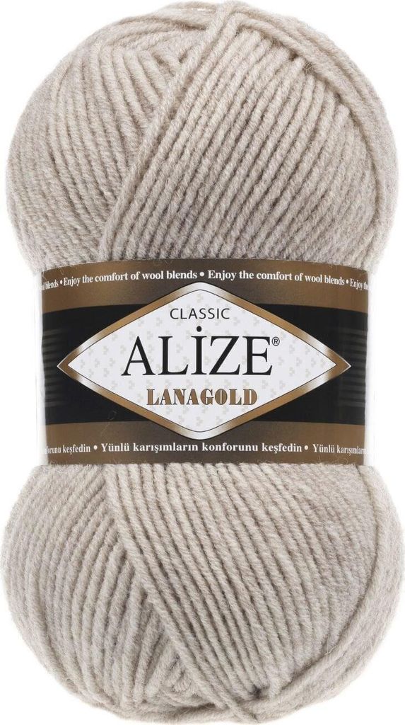 ALIZE Lanagold 152 Beige Melange Produktbild 