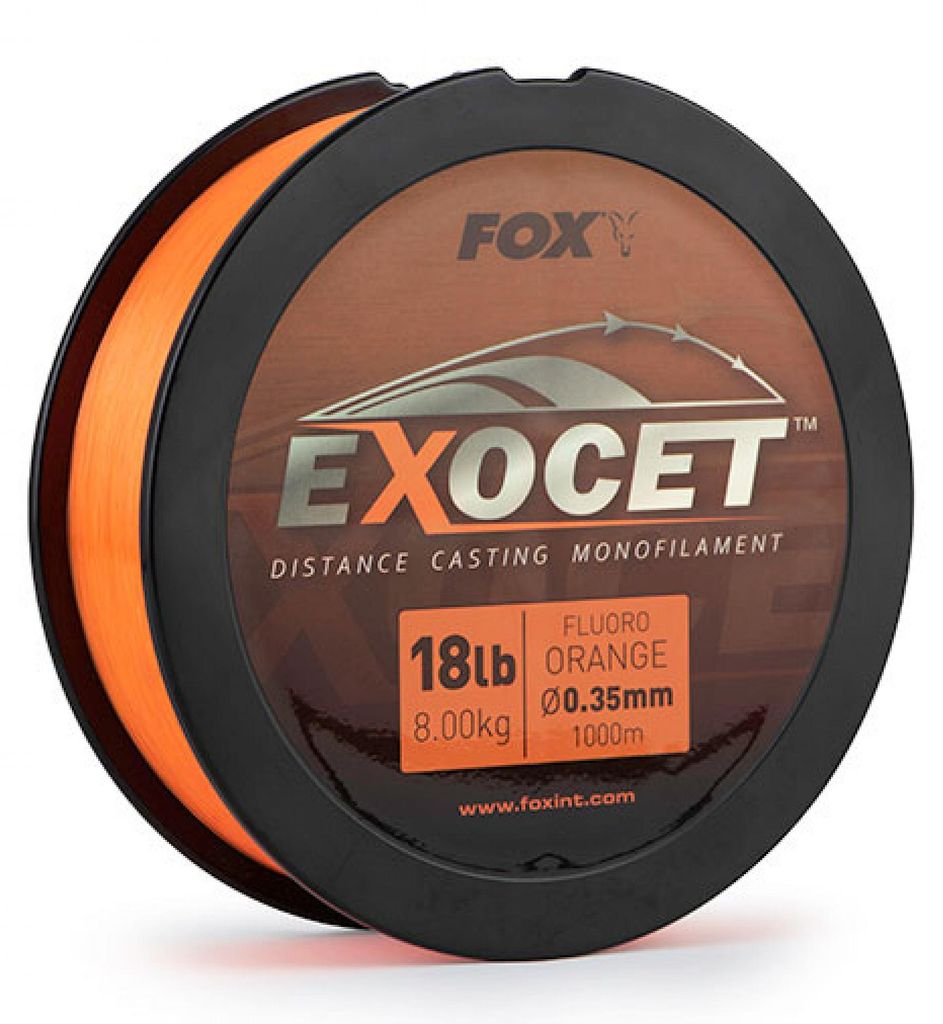 Fox Żyłka Exocet Fluoro Orange Mono 1000 m 0,26 mm 10 lb / Zdjęcie produktu 