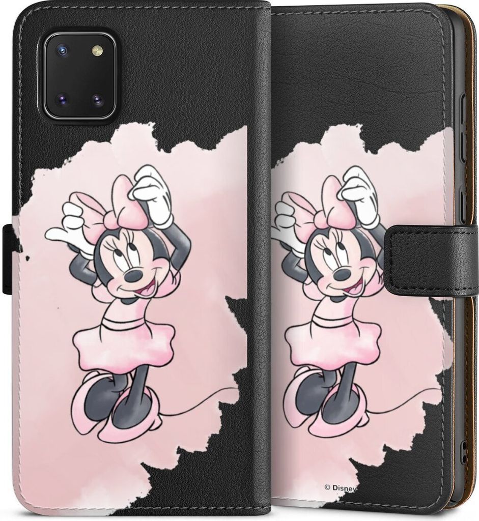 DeinDesign Klapphülle für Samsung Galaxy Note 10 lite Handytasche Lederhülle Tasche Disney Mickey & Minnie Mouse Motiv ohne Hintergrund