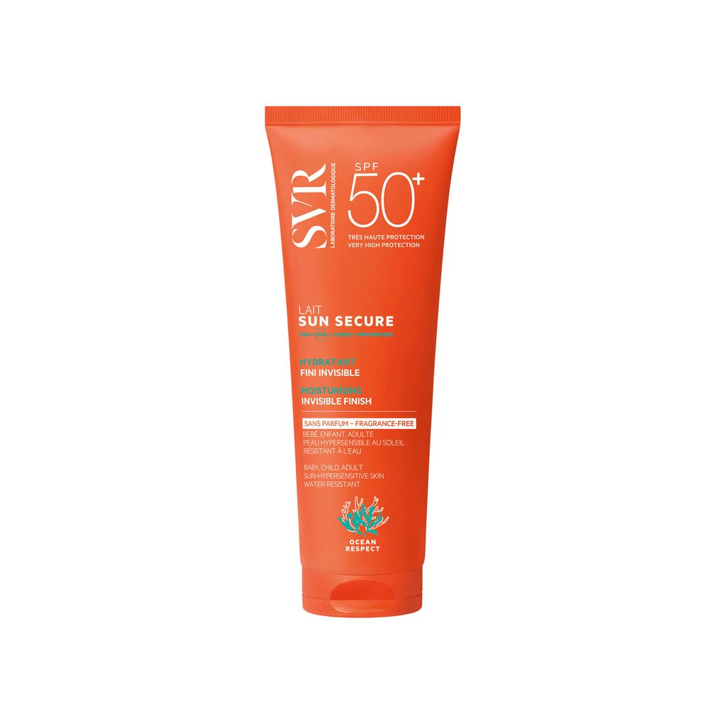 SVR Sun Secure Bräunungsmilch Moisturising Invisible Finish Fragrance-Free SPF 50+ 250 ml