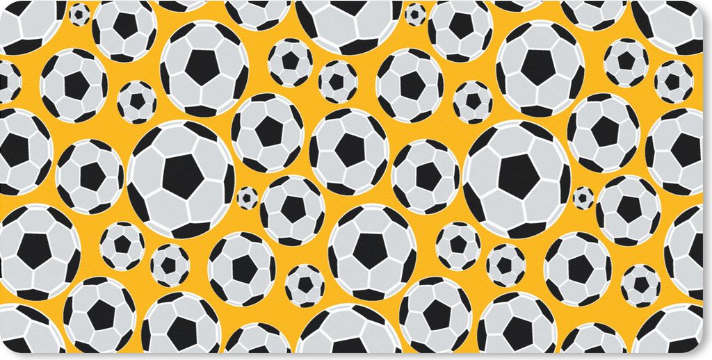 MuchoWow® Schreibtischunterlage Schnittmuster - Sport - Produktbild 