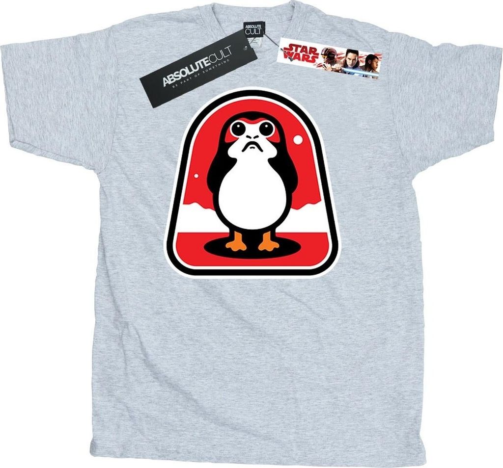 Star Wars - "The Last Jedi" T-Shirt für Herren BI47005 (S) (Grau)