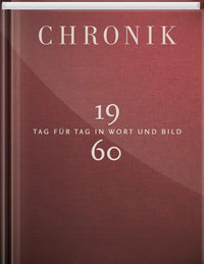 Chronique 1960 illustrée - Album relié avec archives de l'année 1960