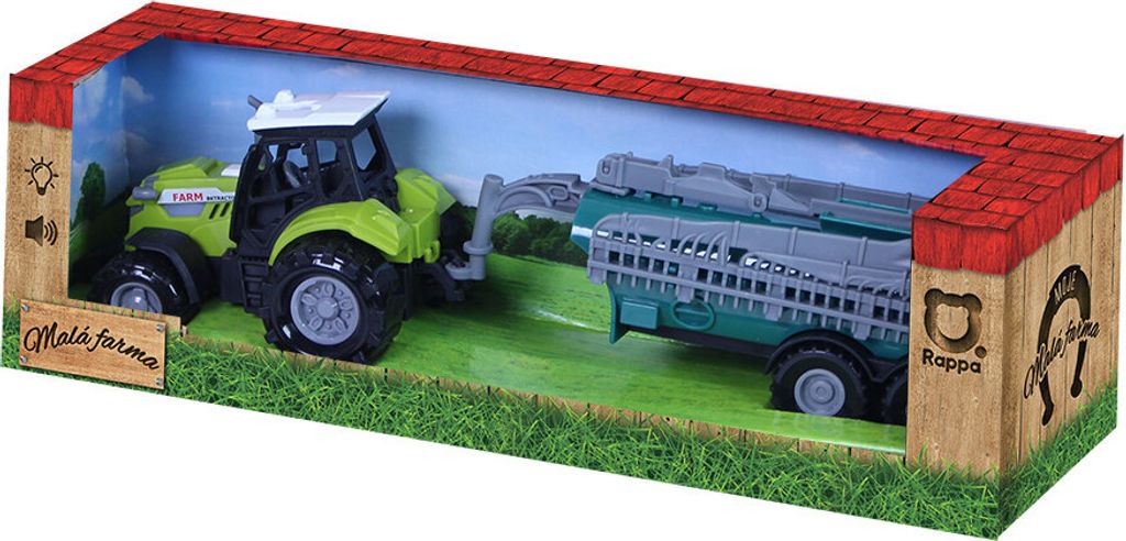 Traktor se zvukovými efekty, světly a nádrží na vodu Obrázek produktu 