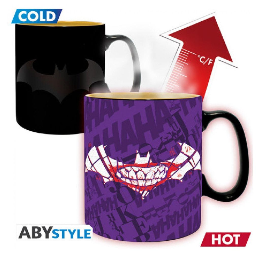 DC COMICS  - Mug HeatChange -460ml- "Batman Matte" Produktbild 