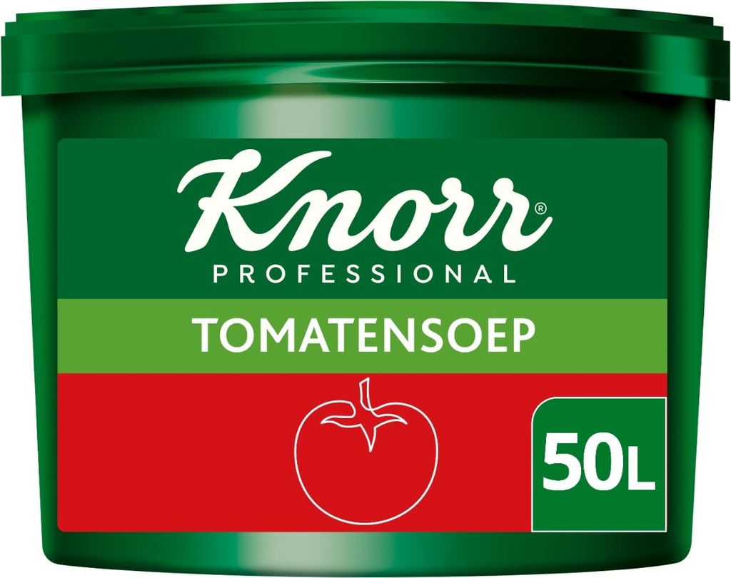 Knorr Tomatensuppe Pulverausbeute 50L - 3,25 Kilo