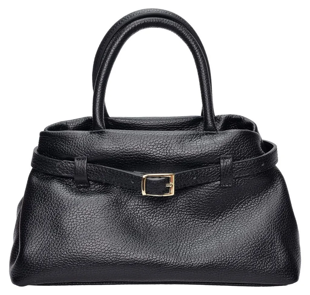 Sac cabas Luisa Vannini LV 1003T NERO, grand sac à main noir SS26