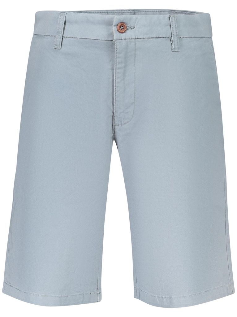 Herren Grau Kurze Hose: Eleganter Look mit 4 Taschen und Logo