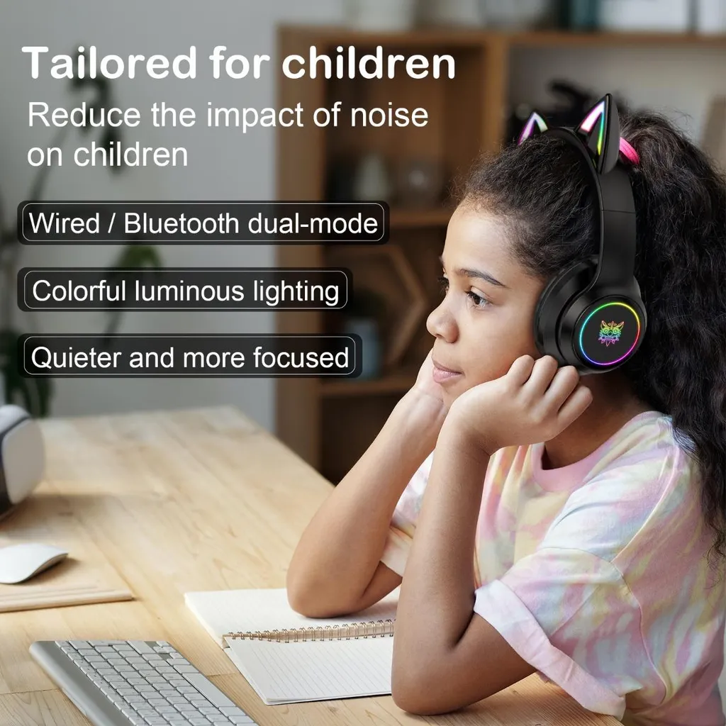 Casque Bluetooth INF Over-Ear anti-pression pour écoute prolongée - 9