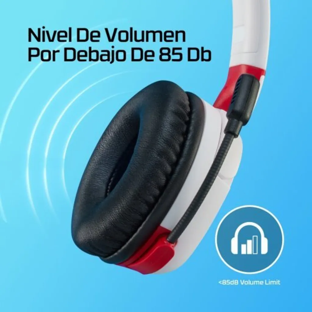 Casque Sans Fil pour Tablette et Switch HyperX Cloud Mini Blanc Gris - 13