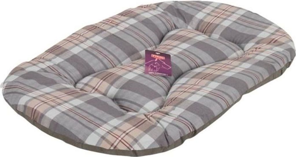 Hundebett, Ovales Kissen Toronto TYROL, 60 x 40 x 3 cm, Produktbild 
