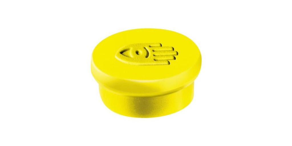 Happy Kidz Haftmagnete Farbe: gelb, Ausführung: Haftkraft 150 g 21407102025-gelb-Haftkraft 150 g