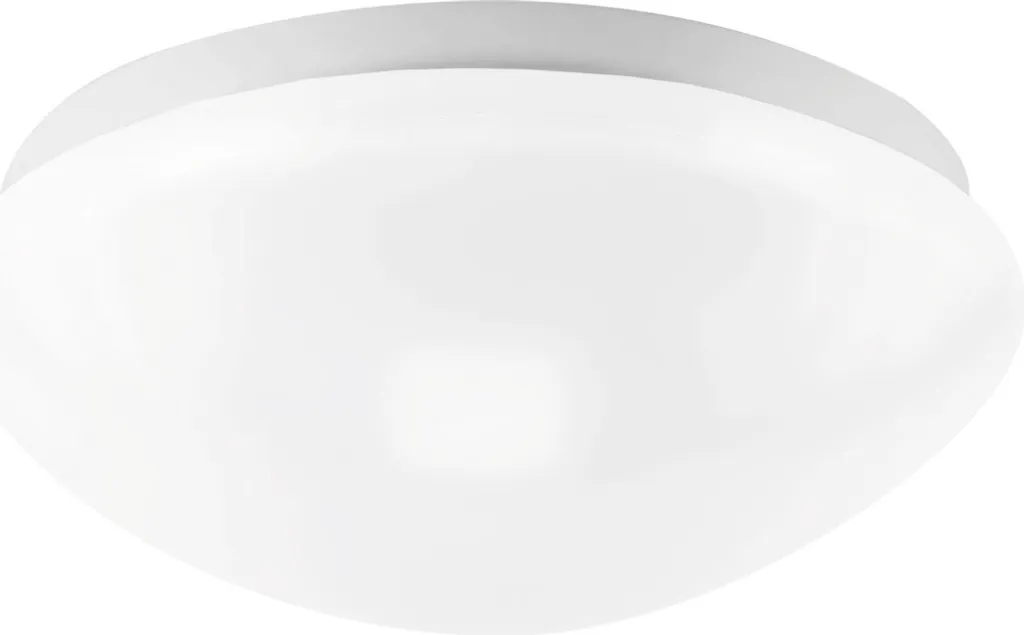 Luminaire de plafond rond E27 TELMA à détection automatique 25W