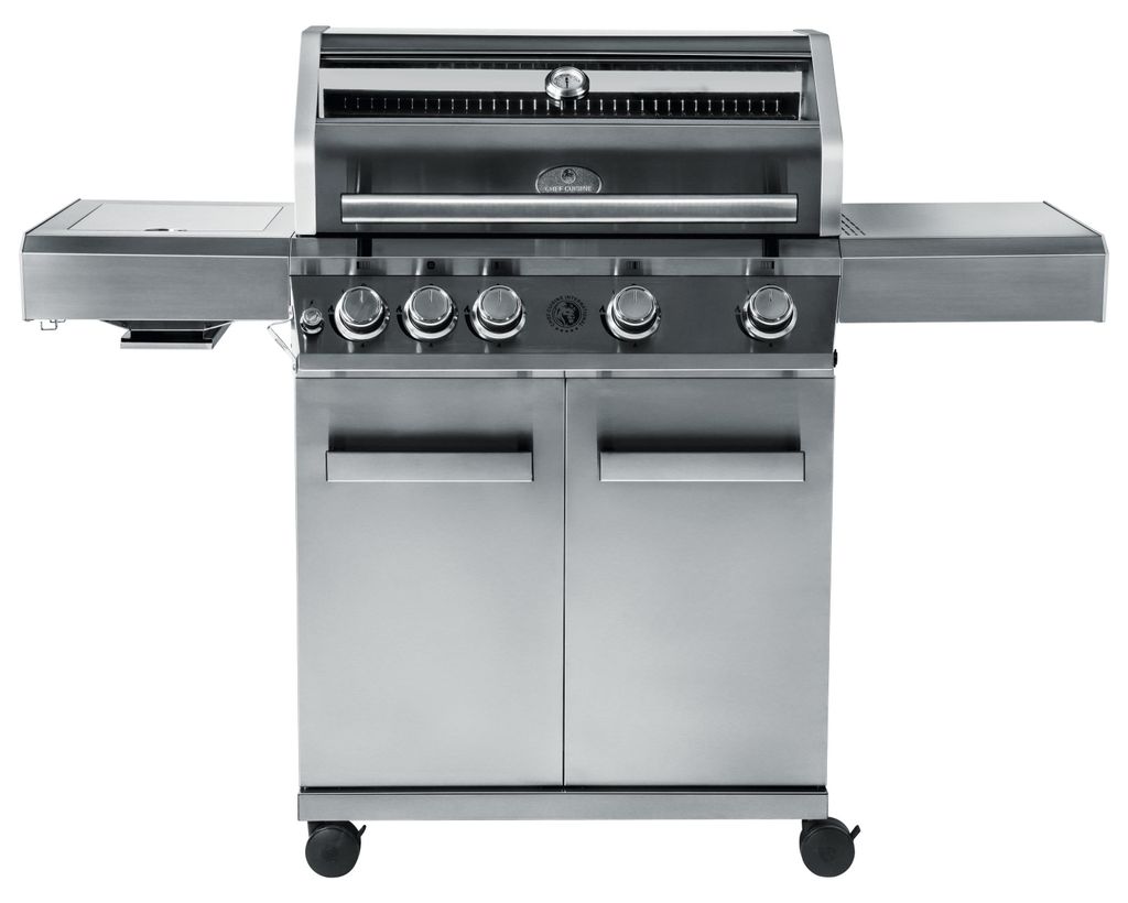 Chef Cuisine BBQ Gas Grill 4 + 1, inklusive Hochtemperaturzone