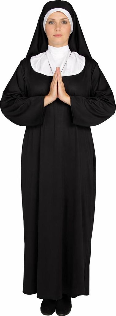 Nonnen Kostüm für Damen Gr. S-XXXXL, Größe:XXL Produktbild 