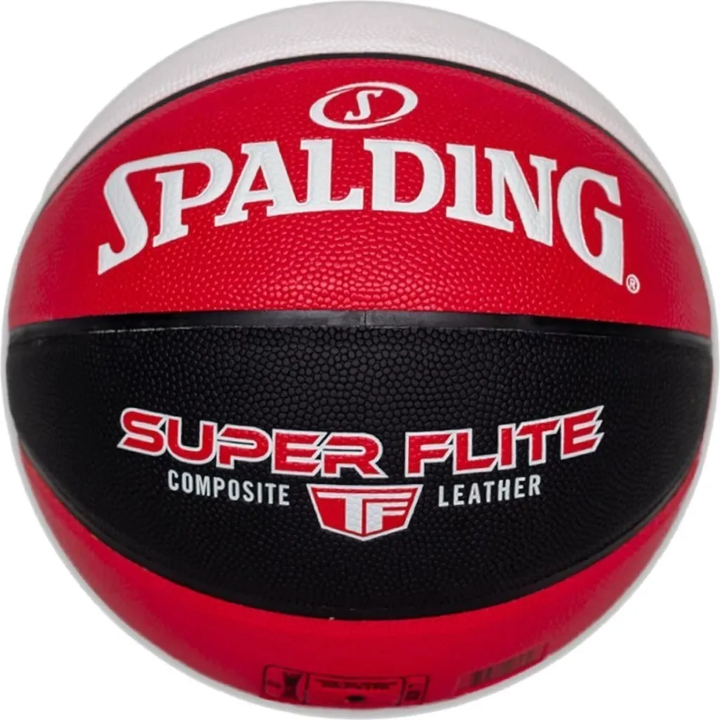 Ballon de Basketball Spalding Super Flite Taille 7 pour Match et Entraînement