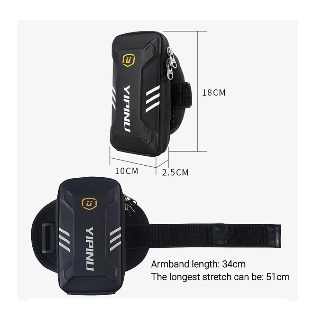 DFV mobile - per Meizu Mblue 10S (2022) Cover impermeabile riflettente Custodia da braccio Sport Corsa Ciclismo, F2-N-FB-YIPI-627 - 5