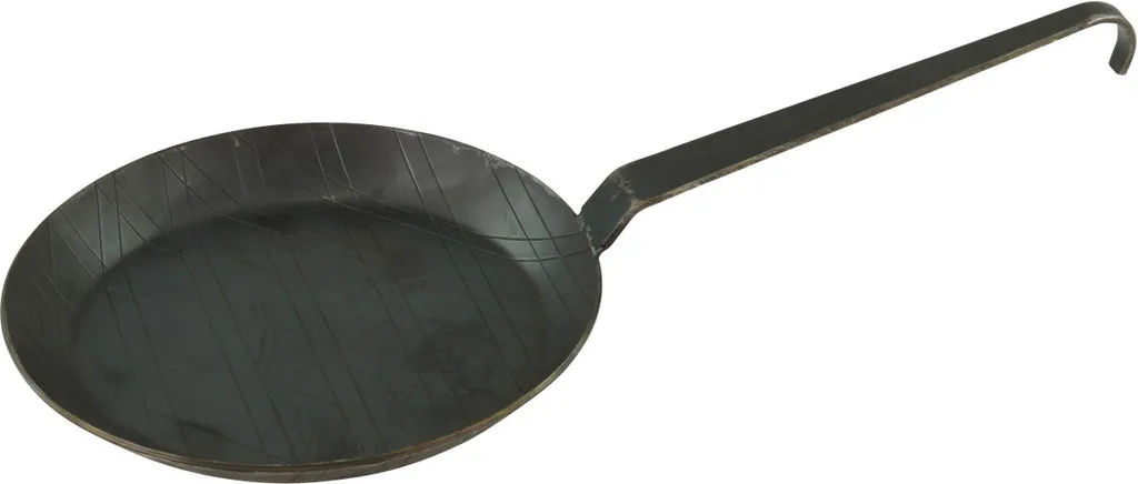 Padella Ferro 20 cm con Manico a Gancio | Padella Eterna Indistruttibile