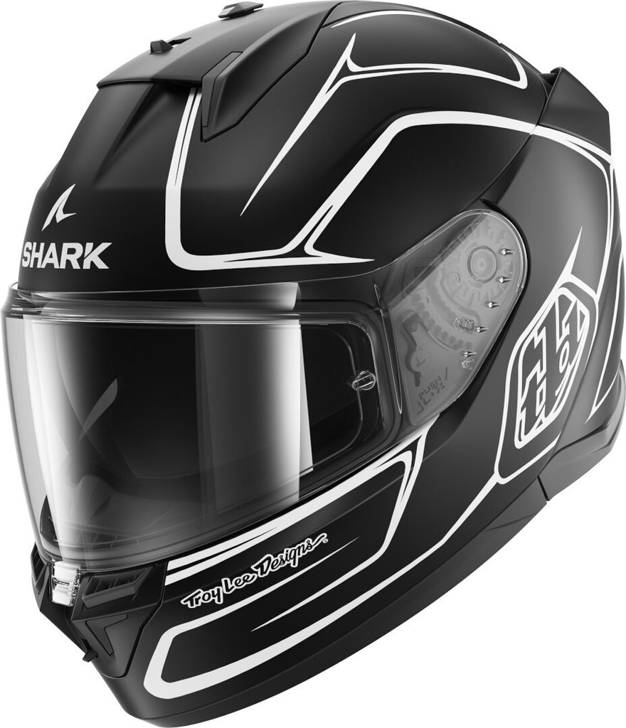 Shark D-Skwal 3 Drone Helm, schwarz/weiß, XS (53/54)