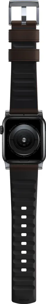 Bracelet Nomad Active Pro en cuir marron imperméable pour Apple Watch - 5
