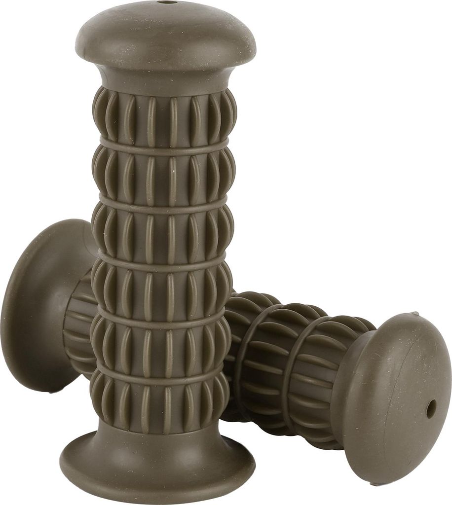 Universal Motorrad Gummi Handgriff Motorrad Griff Lenker 25-28mmGrün