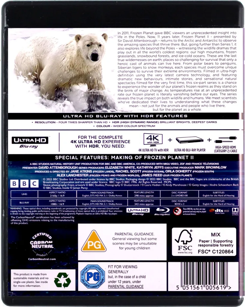 Frozen Planet II 4K pour Home Cinéma Version Originale Expérience Immersive - 2