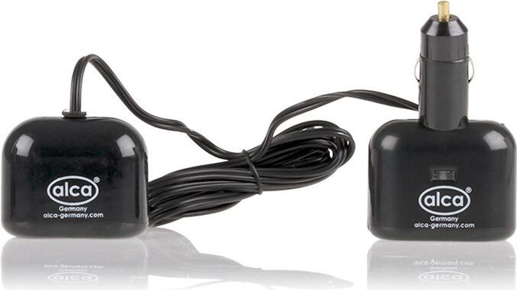 alca 511410 Auto Stecker 2 USB und 3 12V Multistecker