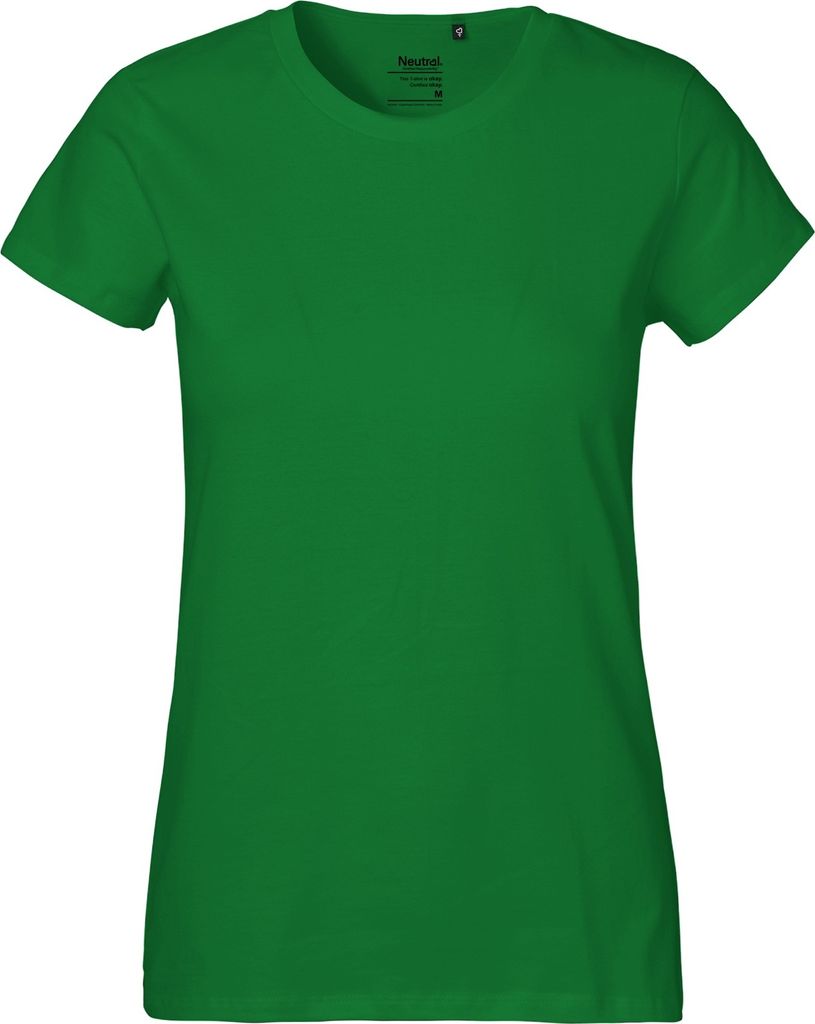Neutral O80001 | Damen Classic T-Shirt / 100% Fairtrade Baumwolle - Farbe: Green - Größe: XS