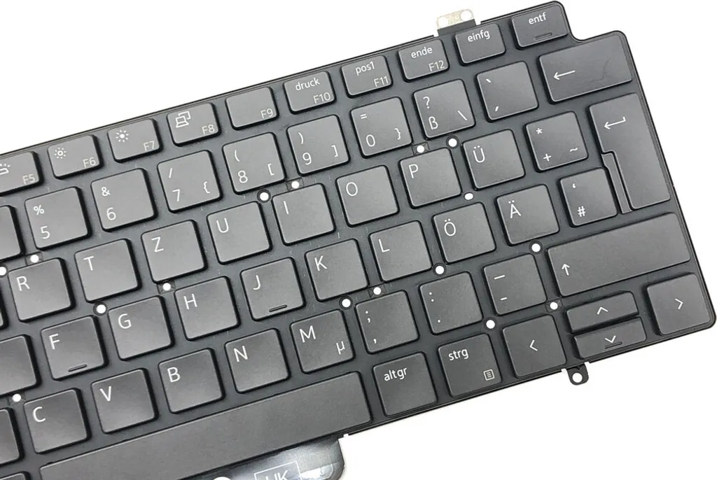 Clavier de remplacement pour PC Portable Dell Latitude 14 7410 Noir - 5