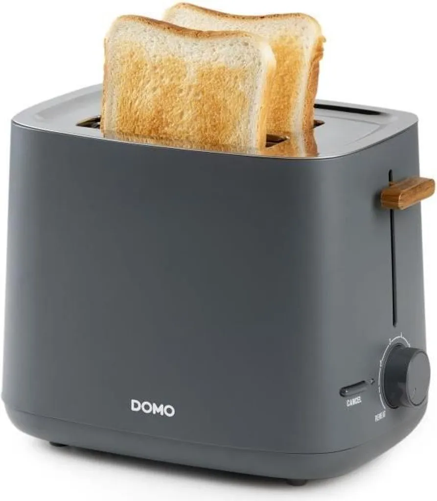 Tostapane DOMO DO965T 1000W Nero: Il Segreto per Toast Perfetti in Casa