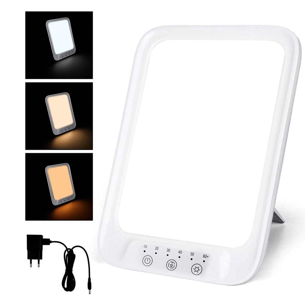 LED Lichttherapie Lampe,32000 Lux Tageslichtlampe,3 Produktbild 