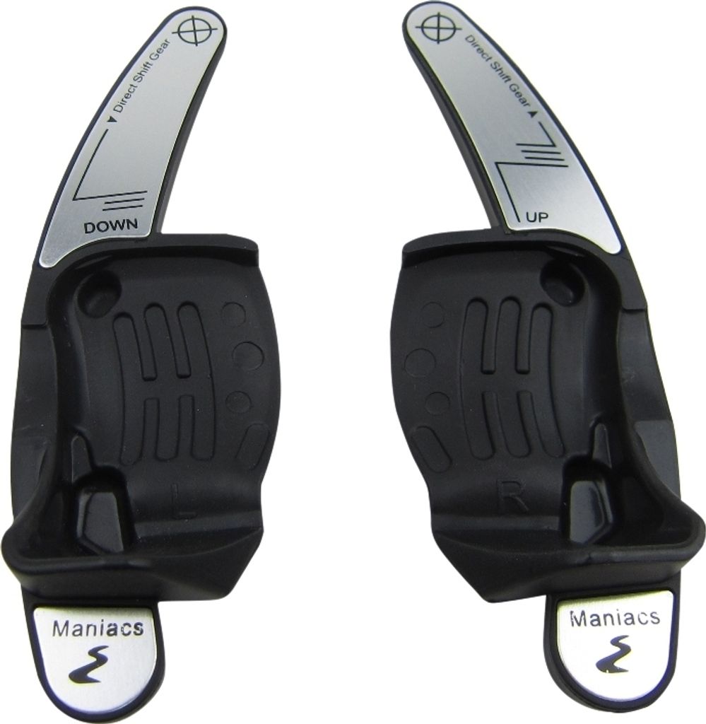 ALU Schaltwippen Verläng. DSG Lenkrad Paddles für VW T5 Bus Multivan / Amarok
