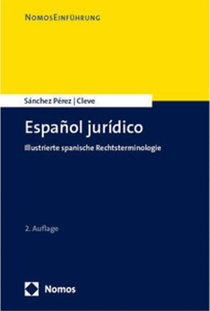 Manuel Español Jurídico : Cours de Langue Espagnole Appliquée au Droit
