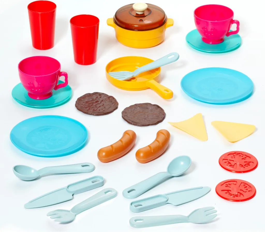 Cuisine de table avec véritable robinet d'eau pour enfant - Modèle 45cm - 4