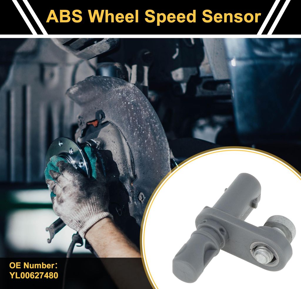ABS-Radsensor ABS-Sensor Anti-Blockier-System-Sensor Nr. YL00627480 für Peugeot 308 2016-2023 1 Stück hinten links rechts