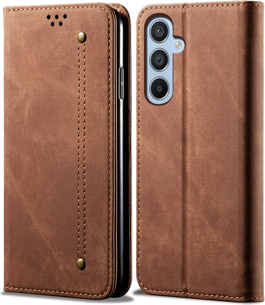 Offerta Custodia Samsung A05S Pelle Marrone: L'Affare del Mese!