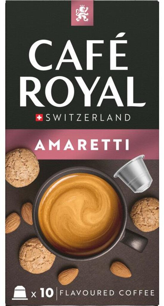 Café Royal Amaretti Kaffeekapseln, 10 Stück (50 g), Produktbild 