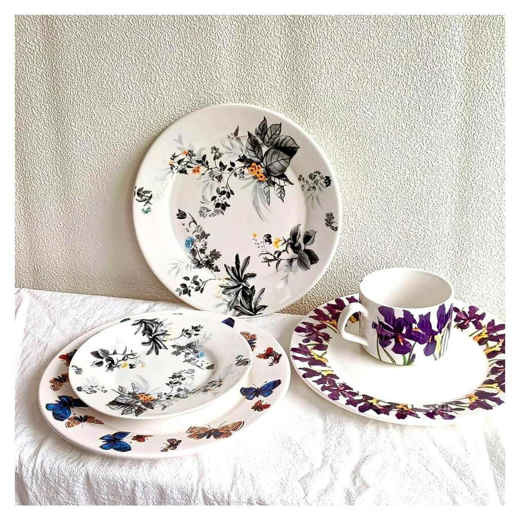 Kuchenteller aus Keramik 20,5 cm – Frühstücksteller und Dessertteller