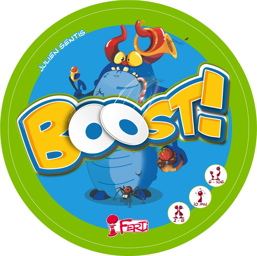 Boost visuelles Reaktionsspiel für 1-8 Spieler ab 6 Jahren, für die ganze Familie