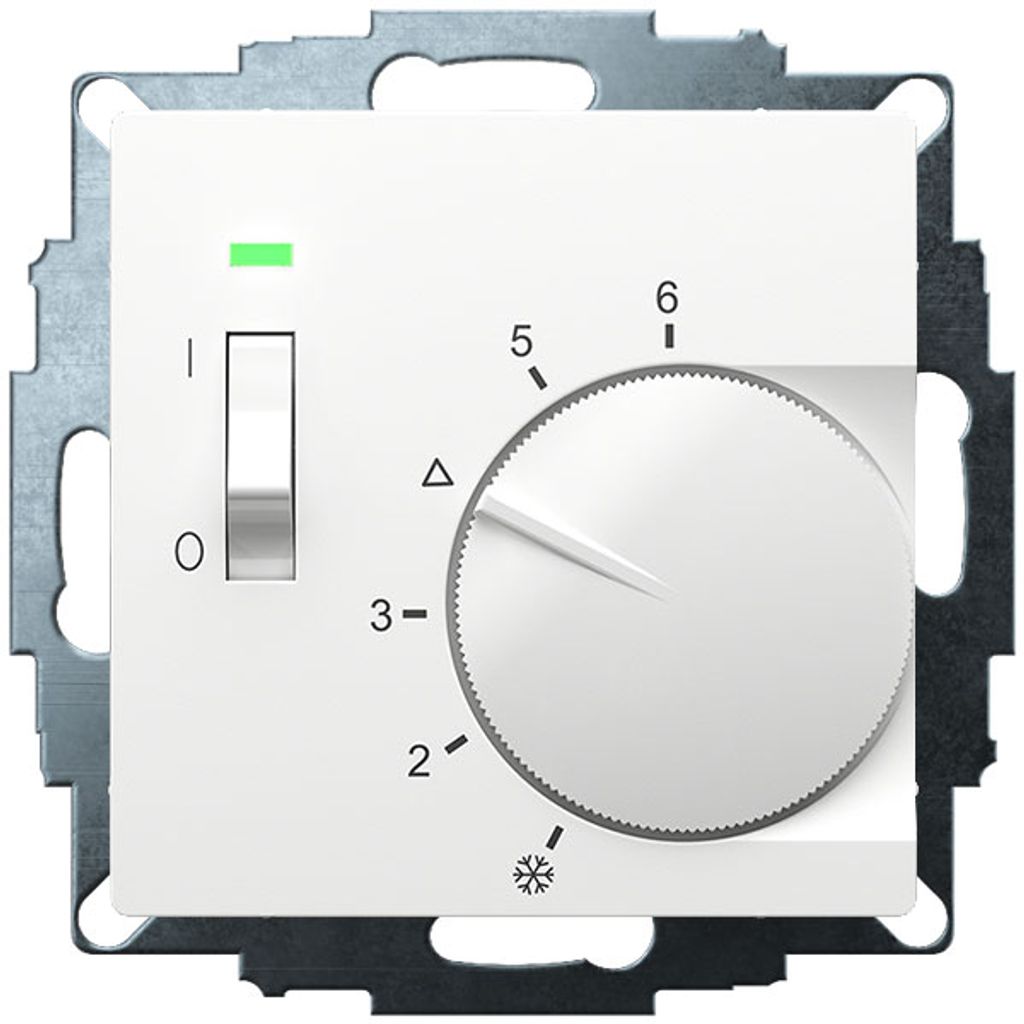 EBERLE UTE 1015-RAL9016-G-55 Raumthermostat Unterputz 5 bis 30 °C