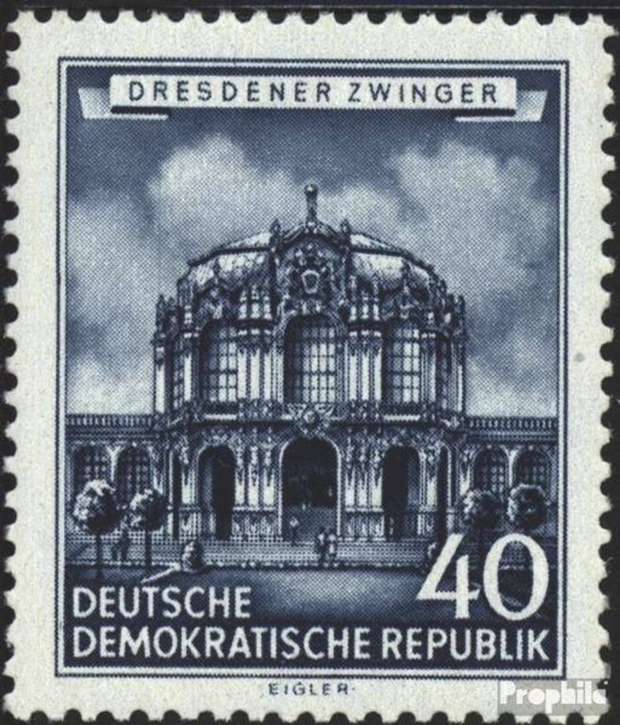 Briefmarken DDR 1955 Mi 496 postfrisch Wiederhergestellte historische Bauten