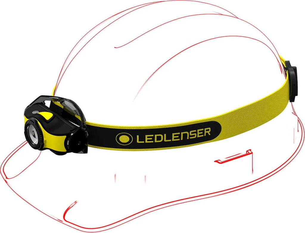 Lampe frontale LED LENSER IH5R 400lm avec focus variable et tête pivot - 5