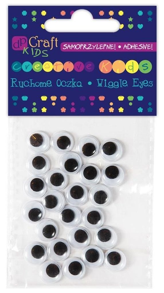 Selbstklebende bewegliche Ösen 10mm 24Stk