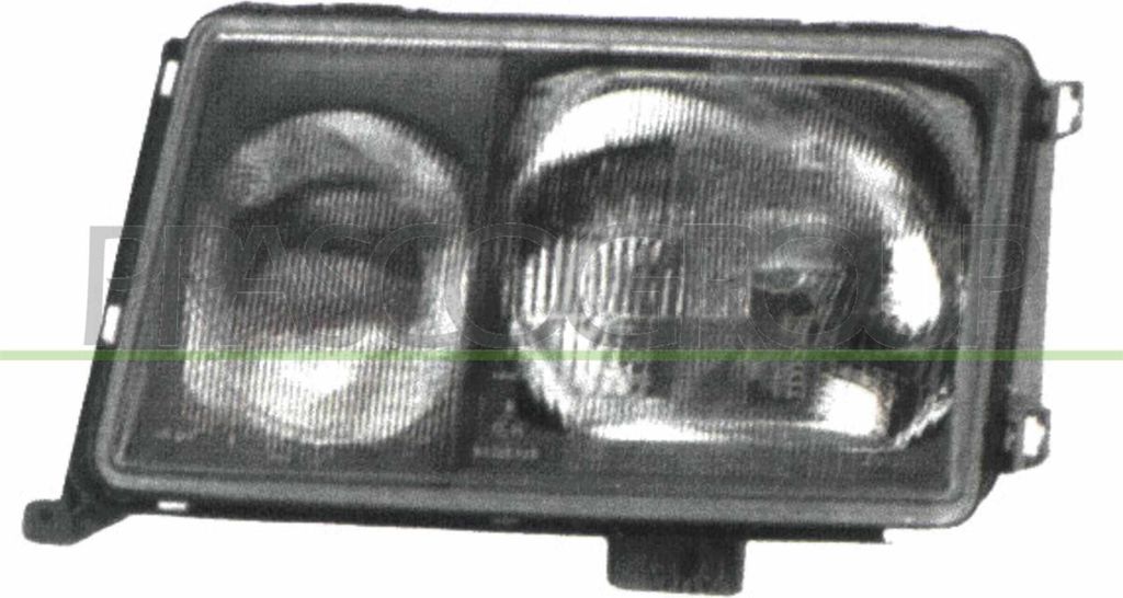 PRASCO Scheinwerfer Hauptscheinwerfer Links passend für MERCEDES-BENZ Stufenheck (W124) ME0324604